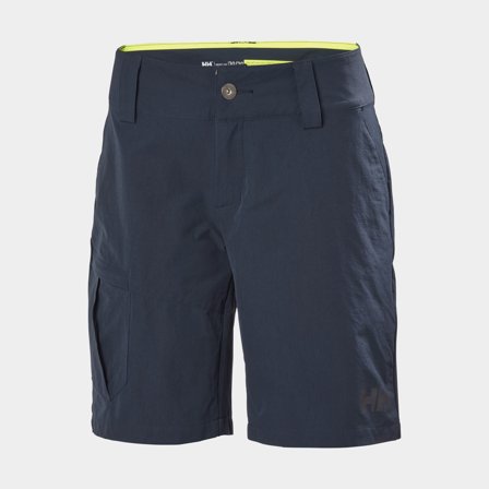 Pantalones cortos de navegación Helly Hansen Quick-Dry Cargo, Navy, mujer, 32"