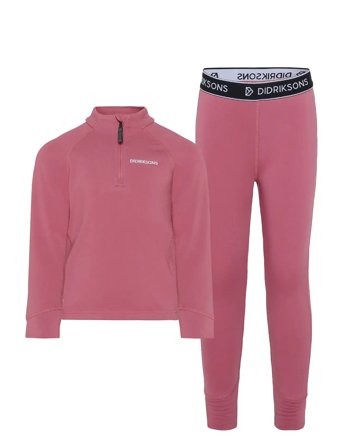 Didriksons Jadis Kids' Set - Pink - 140