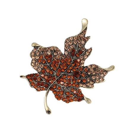 1st Lönnblad Broscher Bröllop Brosch Pins Dam Unisex Jewel