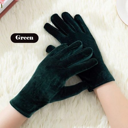 Varme og stilfulde fløjlshandsker til kvinder til vinter