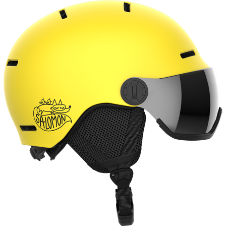 Salomon - Hjälmar Hjälmar Orka Visor - Vibrant Yellow