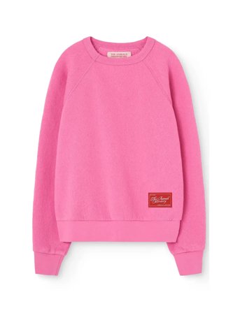 THE ANIMALS OBSERVATORY Brifht Pink Shark Sweatshirt - Pink - 8 Y