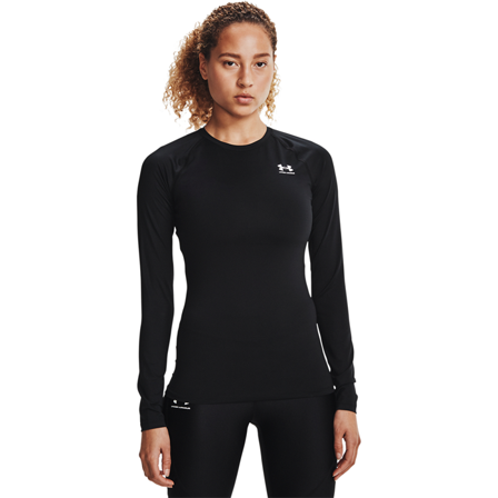 Under Armour HG Armour Comp Mock Træningstrøje Sort