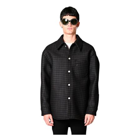 Courrèges, Light Jackets Zwart, Heren, Maat:M