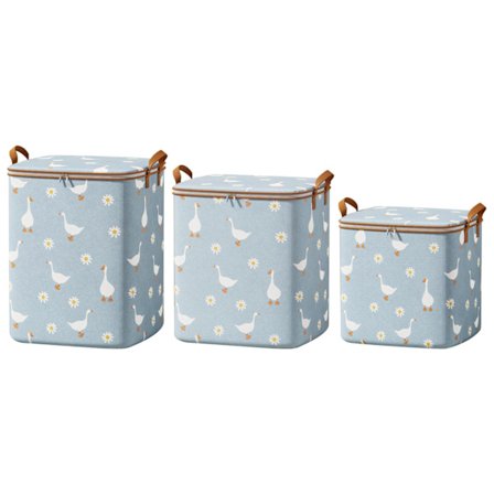 Stor oppbevaringspose, plassbesparende kurv Reisegarderobe med glidelåshåndtak Flyttekasser, Klær Oppbevaring og organisering, Gaveoppbevaring, 