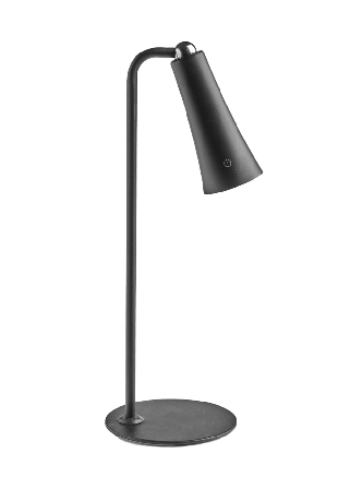 Unison NO CABLE black bordslampa uppladdningsbar LED Belysning Svart 117x348mm