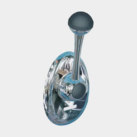 Acelerador Dometic com interruptor, montagem lateral