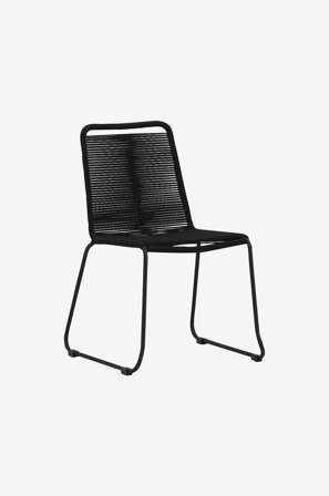 Venture Home - Matstol Lindos, 2-pack - Svart - Matstolar - Från Homeroom