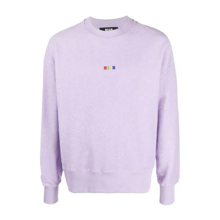 Msgm Sweater Lilla, Herre