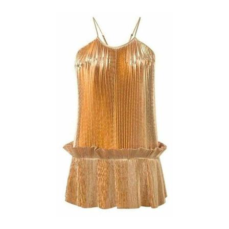 Stella Mccartney - Toppar - Gul - Dam - Storlek: 4xs, Dam, Storlek: 4XS