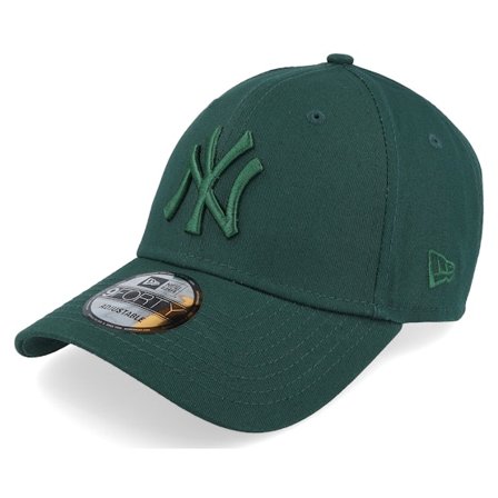 New Era - Verde adjustable Gorra - New York Yankees League Essential 9FORTY Dark Green Adjustable @ Hatstore