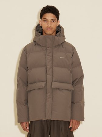 Holzweiler Dovre Down Jacket - Taupe - Men's - XL