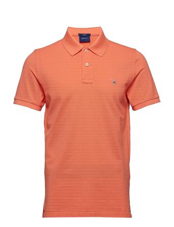 Original Pique Ss Rugger Polos Short-sleeved Orange GANT
