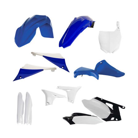 Kit Plastiche Completo Acerbis Yamaha Originale - Yamaha YZ 450F 2010-2013