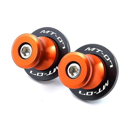 For YAMAHA MT07 MT 07 FZ07 Tracer 7 2014-2020 2019 Motorsykkel Tilbehør CNC Aluminium 6mm Svingarm Spool Slider Stativ Skrue