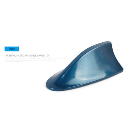 Shark Fin Bilantenn Radiosignalmottagare BLÅ