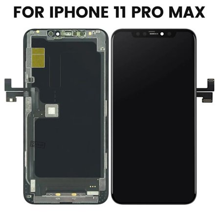 GW Soft OLED LCD & Pekskärm Digitizer AAA+++ iPhone 11 Pro Max