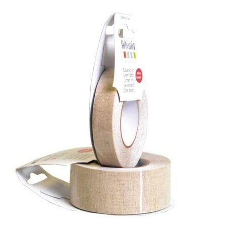 2 självhäftande linneband 5 m x 15 mm