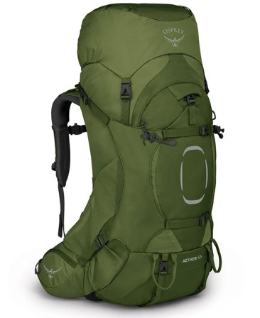 Osprey Aether 55 Garlic Mustard Green