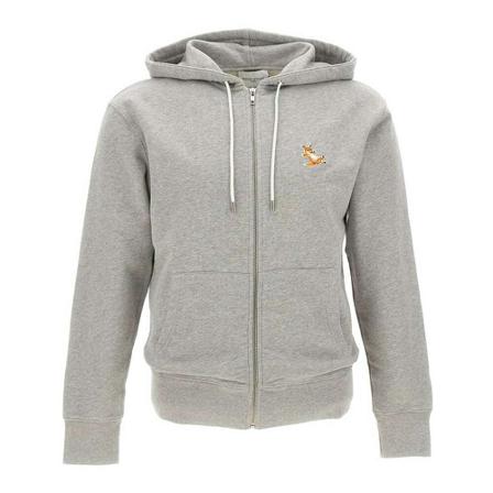 Maison Kitsuné Hoodies Grå, Herre