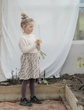 Hanevild Mushroom Skirt - Beige - 104