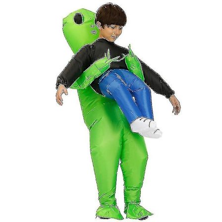 Alien Oppblåsbar Kostyme, Morsom Halloween Kostyme For Voksne Barn