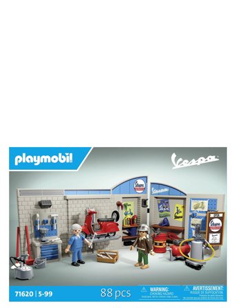 PLAYMOBIL 60S Vespa Garage - Blue - ONE SIZE