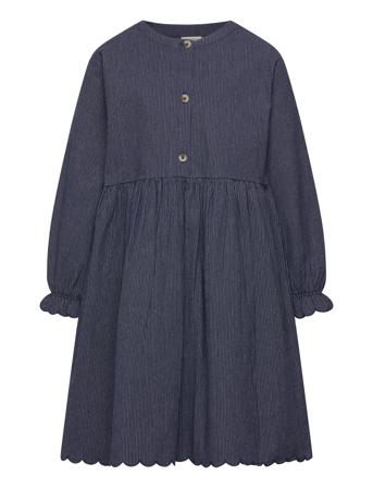 Dagmara Scallop Dresses & Skirts Dresses Partydresses Blue MarMar Copenhagen