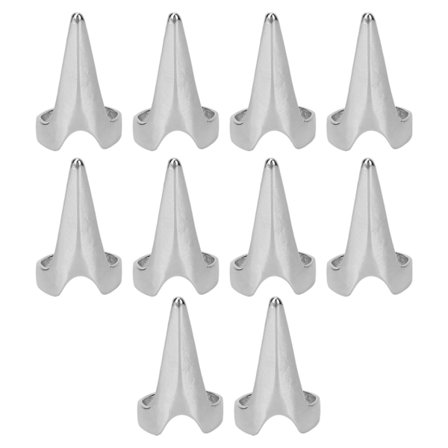 10 kpl Parran ja Hiusten Jako Työkalu Koti Salon Seos Hiusten Valinta Osiointi Rengas Punomiseen Leikkaamiseen Hopea