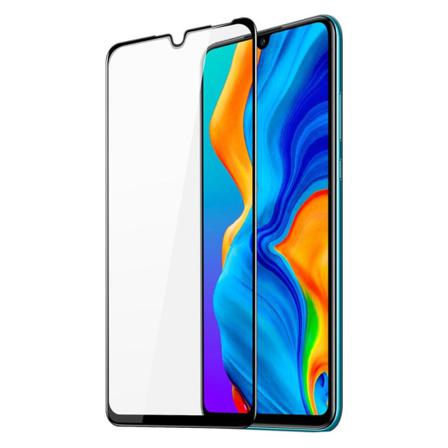 Huawei P30 Lite Skärmskydd Heltäckande Härdat Glas Transparent