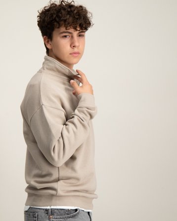 RYVLS Everyday Half Zip Beige Tröjor Kille - Kids Brand Store