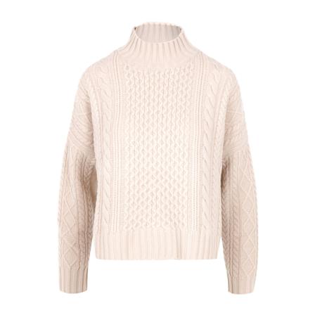 Max Mara, Turtlenecks Beżowy, Kobieta, Rozmiar: S