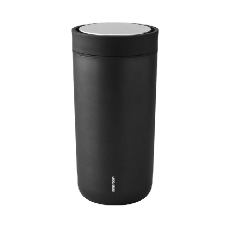 Stelton Termomugg To Go Click Kök & matlagning Svart 40 CL