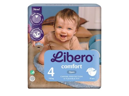 LIBERO Blöja Comfort 4 7-12kg 37/fp - Lyreco - Sjukvård och omsorg - Hygien - Barnblöjor