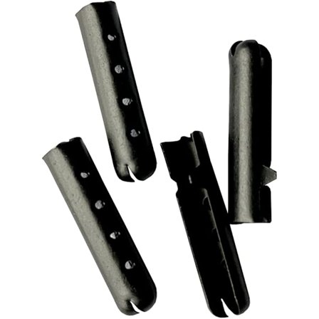 24 stk Metall DIY Skolisser Reparasjon Skolisser Tips Utskifting End