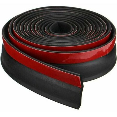 Universal DIY Garageport Nedre Tærskel Gummitætning Vejrstrimler Vejrstrimler Udskiftning Oversvømmelsesbarriere til Garageport Isolering