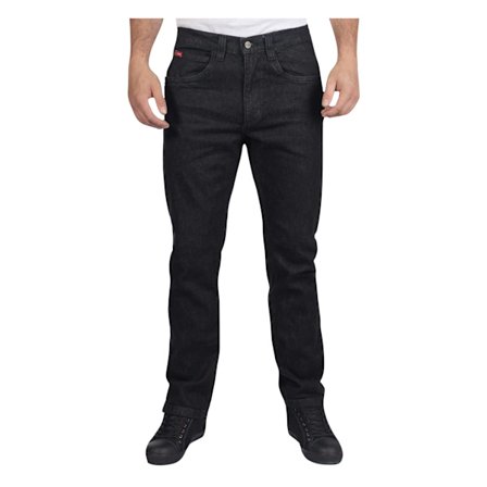 Lee Cooper Herr Jeans Denim Stretch Rak Ben 30S Svart