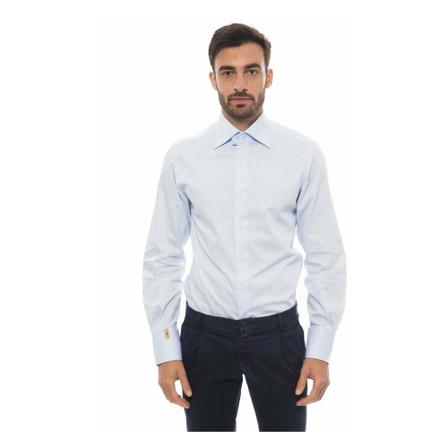 Billionaire, Formal Shirt Blauw, Heren, Maat:S