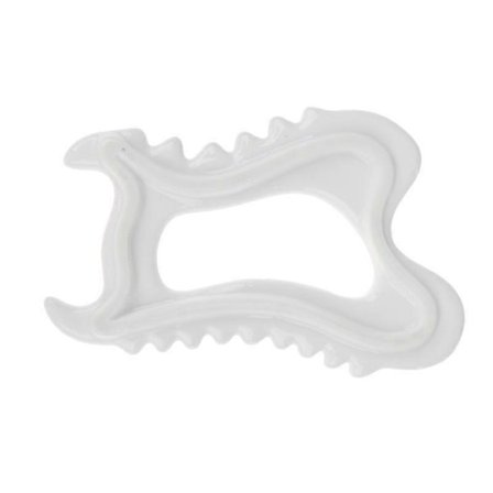 Gua Sha Keramisk Rektangelformet Ansigts- og Kropsmassagebræt Værktøj Bærbart