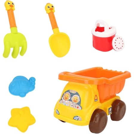 Barn Strandleksak Set - Småbarn Strandhink Spade Set - Resa Strandleksaker Vattenspel Spela Sandgrävning För Bad Och Strand, 6/7