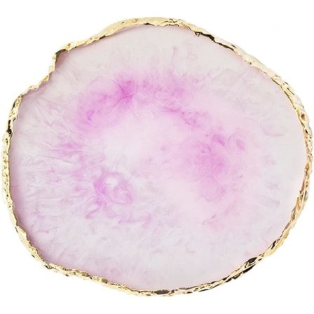 Resin Neglekunst Palett, Neglelakk Fargeblandingspalett, Fargeblanding Manikyrverktøy for Neglelakk Gel Poly Gel Lakk