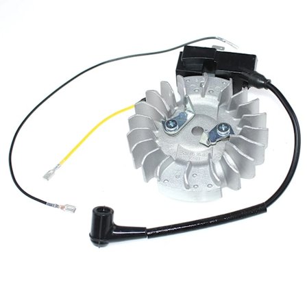 Sytytyspuola ja vauhtipyörä Husqvarna 333 334T 335XPT 336 338XPT 339XP 339XPT 340 340E 345 345E 346XP 350 351 353 357 357XP 359~03869 -malleihin