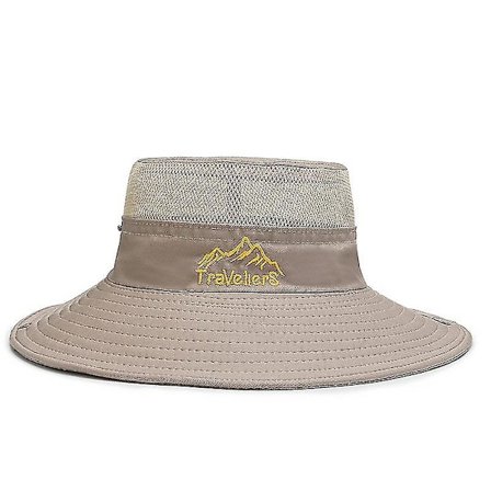 Sommer Mesh Bredbremmet Sol UV-beskyttelse Hatt Utendørs Bøttehatt For Fotturer Camping Fiske Sykling Voksen Kjølende Bøttehatt