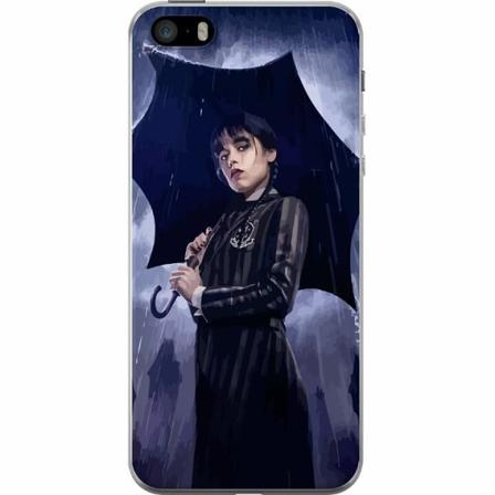 Apple Iphone 5s Genomskinligt Skal Wednesday Addams