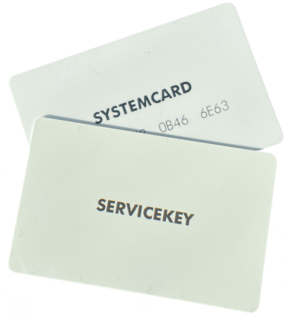 Axema 5-1020 Servicekort för AX-handle A11, Larm & säkerhet