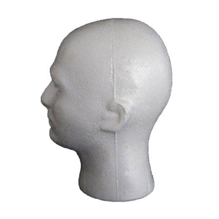 Professionelt Hårstyling Skumhoved Display til Herre Parykker og Displays