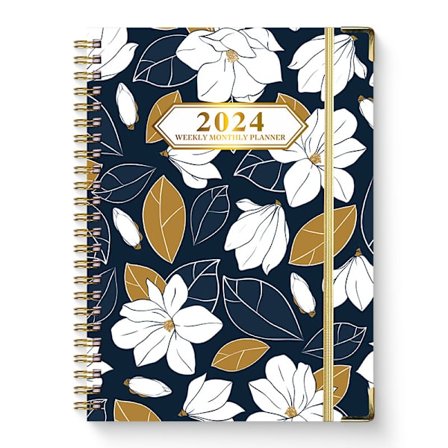 Personlig Årlig Agenda 2024 Agenda 2024 dagside størrelse A5 Agenda