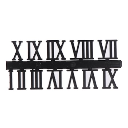1 set romerska siffror DIY Digital Replacement Gadget Repair Clock
