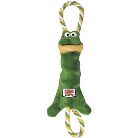 Kong - Tugger Knots Frog Hundeleketøy Small/Medium 39cm - Hund - Hundeleker & spill - Myke leker - ZOO.no