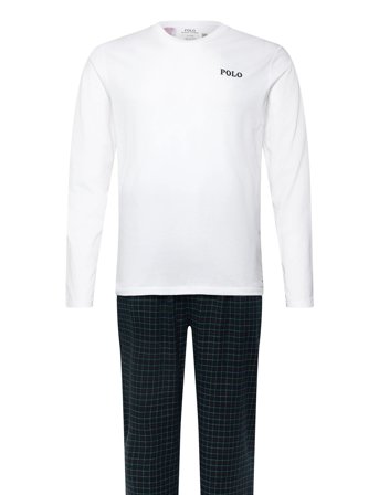 Polo Ralph Lauren | Cotton Jersey & Plaid Flannel Sleep Set | S